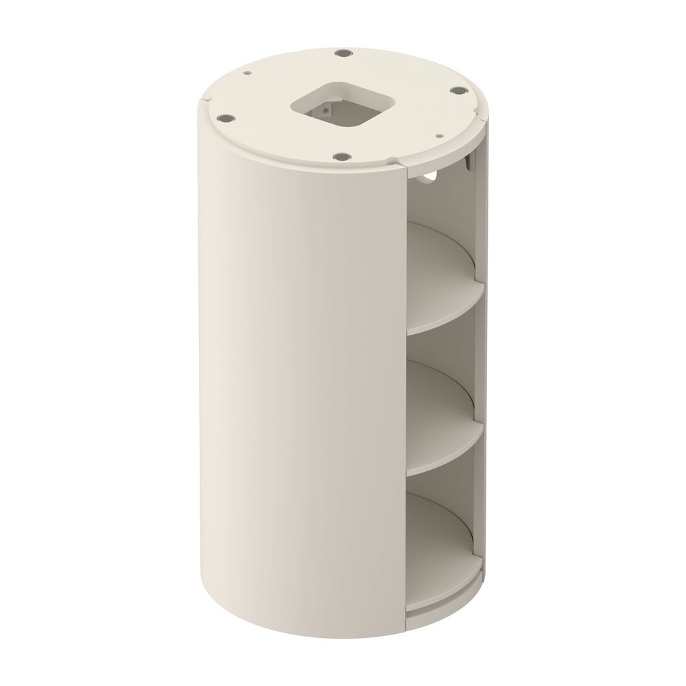 Duravit White Tulip Waschtischunterbau bodenstehend 410x410x750mm, Nordic Weiß Sei... DURAVIT-WT423903939 4063382115287 (Abb. 2)