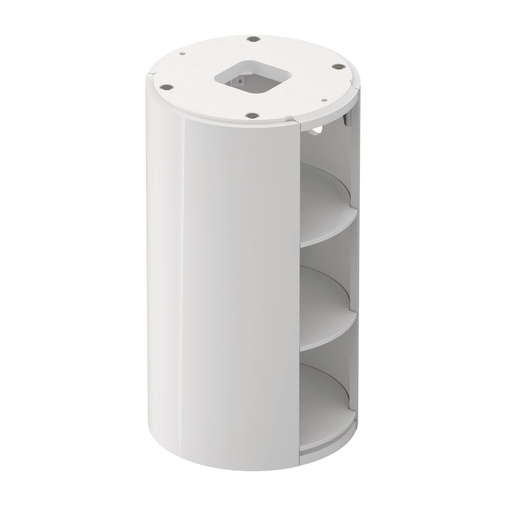 Duravit White Tulip Waschtischunterbau bodenstehend 410x410x750mm, Weiß Hochglanz ... DURAVIT-WT423908585 4063382115317 (Abb. 2)