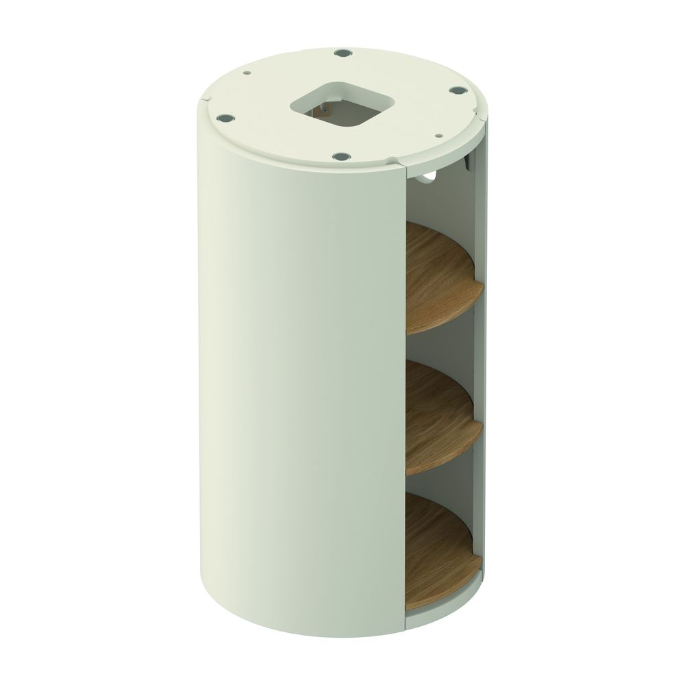 Duravit White Tulip Waschtischunterbau bodens. 410x410x750mm, Nordic Eiche Natur M... DURAVIT-WT42390H539 4063382115386 (Abb. 2)