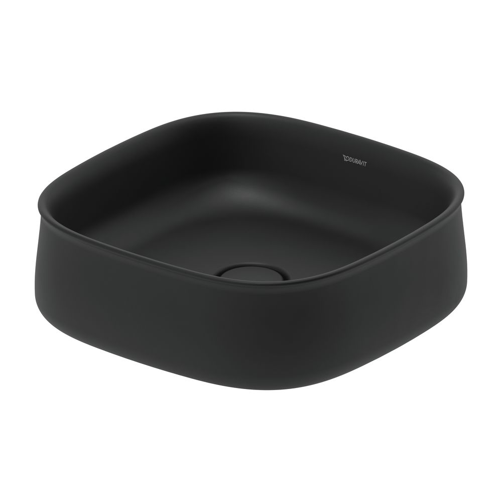 Duravit Zencha Aufsatzbecken 420mm, Anthrazit Matt, WonderGliss, DuraCeram, Quadra... DURAVIT-23734213791 4063382174956 (Abb. 5)