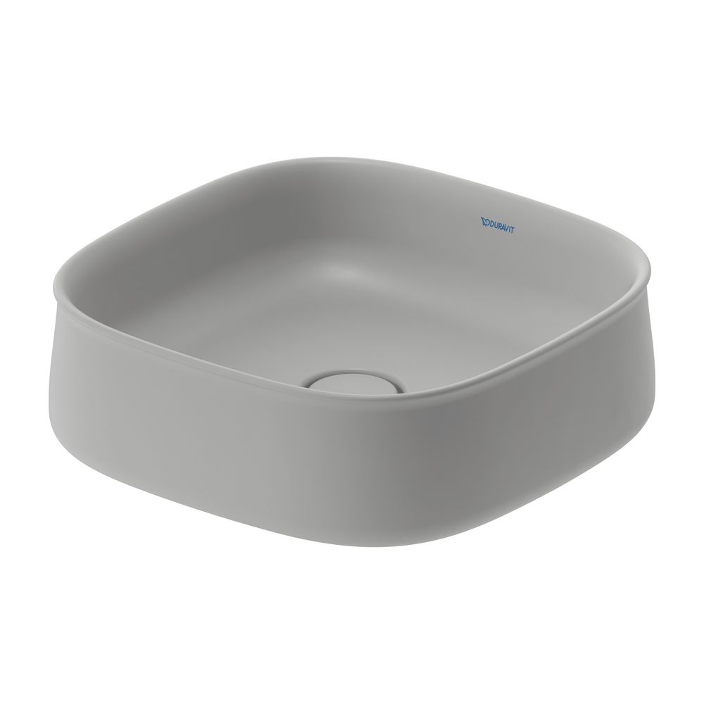 Duravit Zencha Aufsatzbecken 420mm, Grau Seidenmatt, WonderGliss, DuraCeram, Quadr... DURAVIT-23734267791 4063382174970 (Abb. 7)