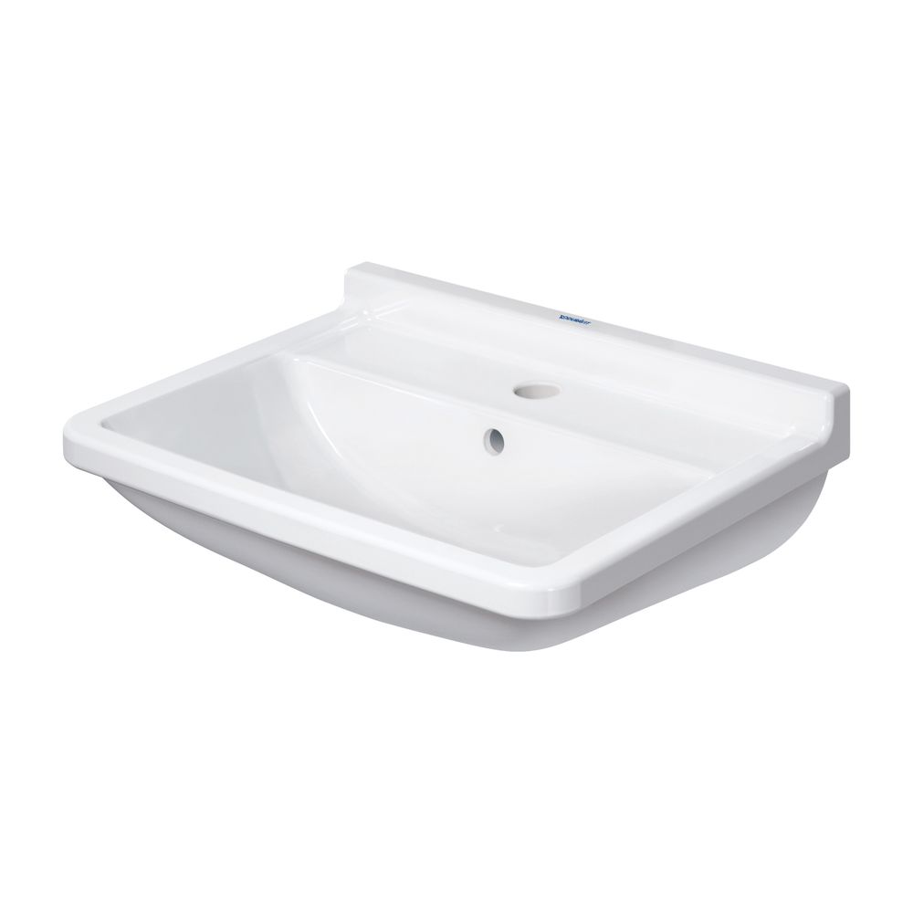 Duravit Starck 3 Waschtisch 450x600x225mm wandhäng., Weiß Hochglanz, Rechteckig, 1 ... DURAVIT-0300600000 4021534222825 (Abb. 6)
