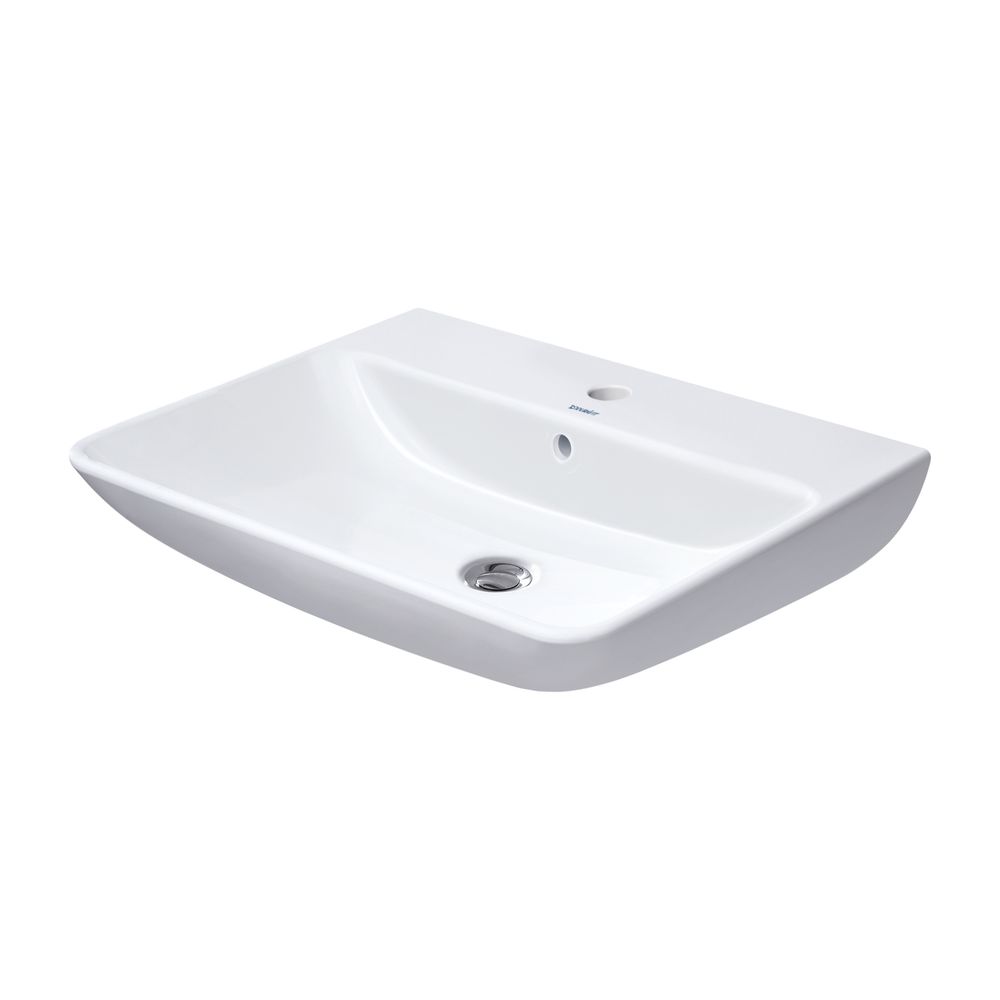 Duravit ME by Starck Waschtisch 490x650x180mm wandhäng., Weiß Hochglanz, Rechtecki... DURAVIT-2335650000 4021534966613 (Abb. 17)