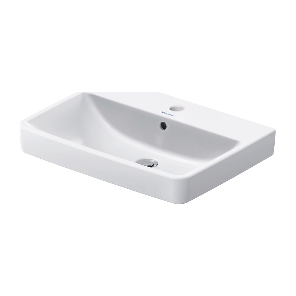 Duravit No.1 Waschtisch 460x650x175mm, Weiß Hochglanz, Rechteckig, 1 Waschplatz/HL... DURAVIT-2375650000 4063382180308 (Abb. 16)