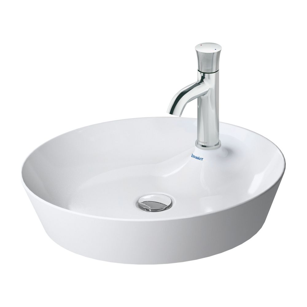 Duravit Cape Cod Aufsatzbecken 480mm, Weiß Hochglanz, DuraCeram, rund, ohne Überla... DURAVIT-2328480000 4021534955341 (Abb. 19)