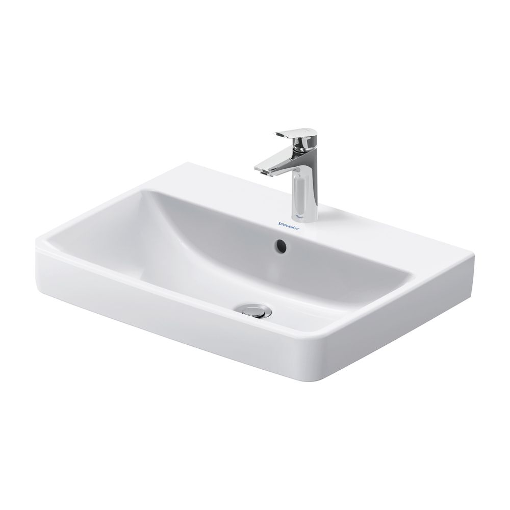 Duravit No.1 Waschtisch 460x650x175mm, Weiß Hochglanz, Rechteckig, 1 Waschplatz/HL... DURAVIT-2375650000 4063382180308 (Abb. 15)