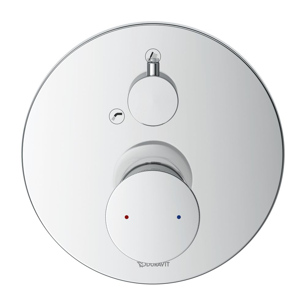 Duravit White Tulip Einhebel-Wannenmischer Unterputz, 2 Verbraucher, Chrom, Wann.... DURAVIT-WT5210012010 4063382162915 (Abb. 4)