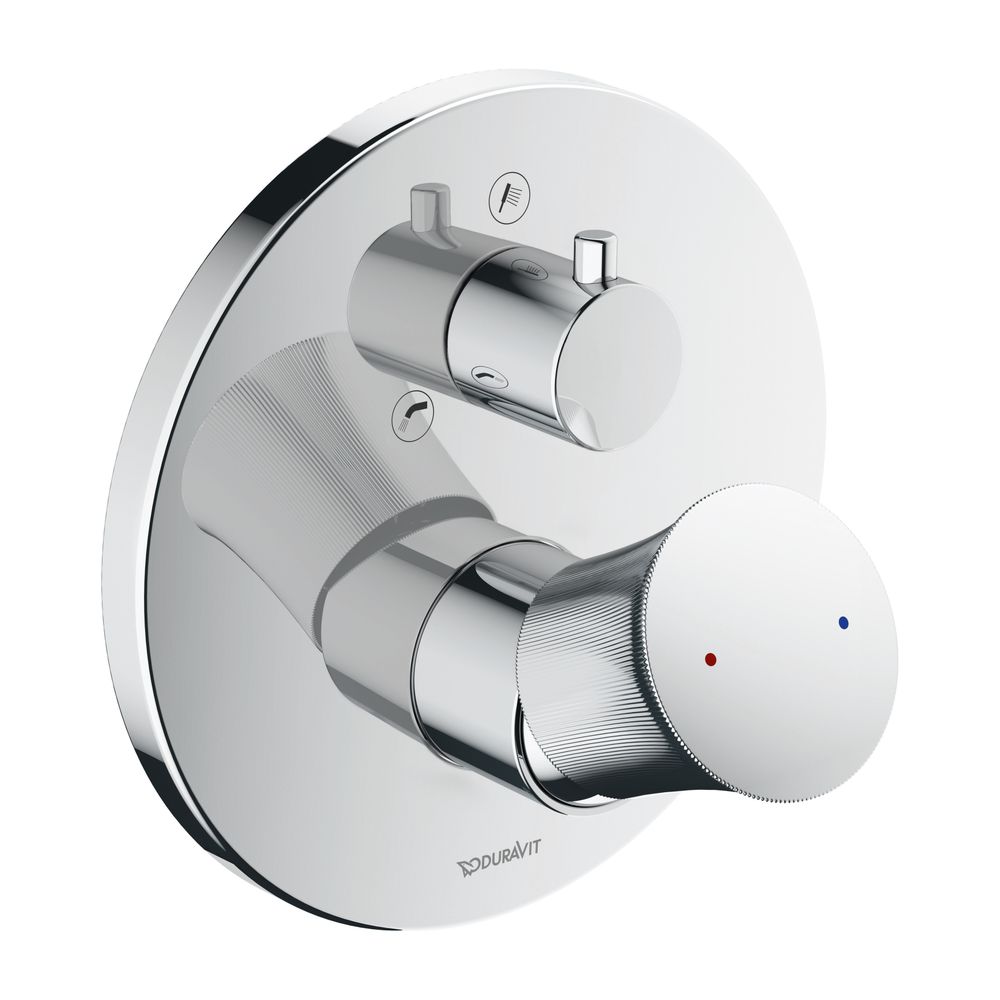 Duravit White Tulip Einhebel-Wannenmischer Unterputz, 2 Verbraucher, Chrom, Wann.... DURAVIT-WT5210012010 4063382162915 (Abb. 5)