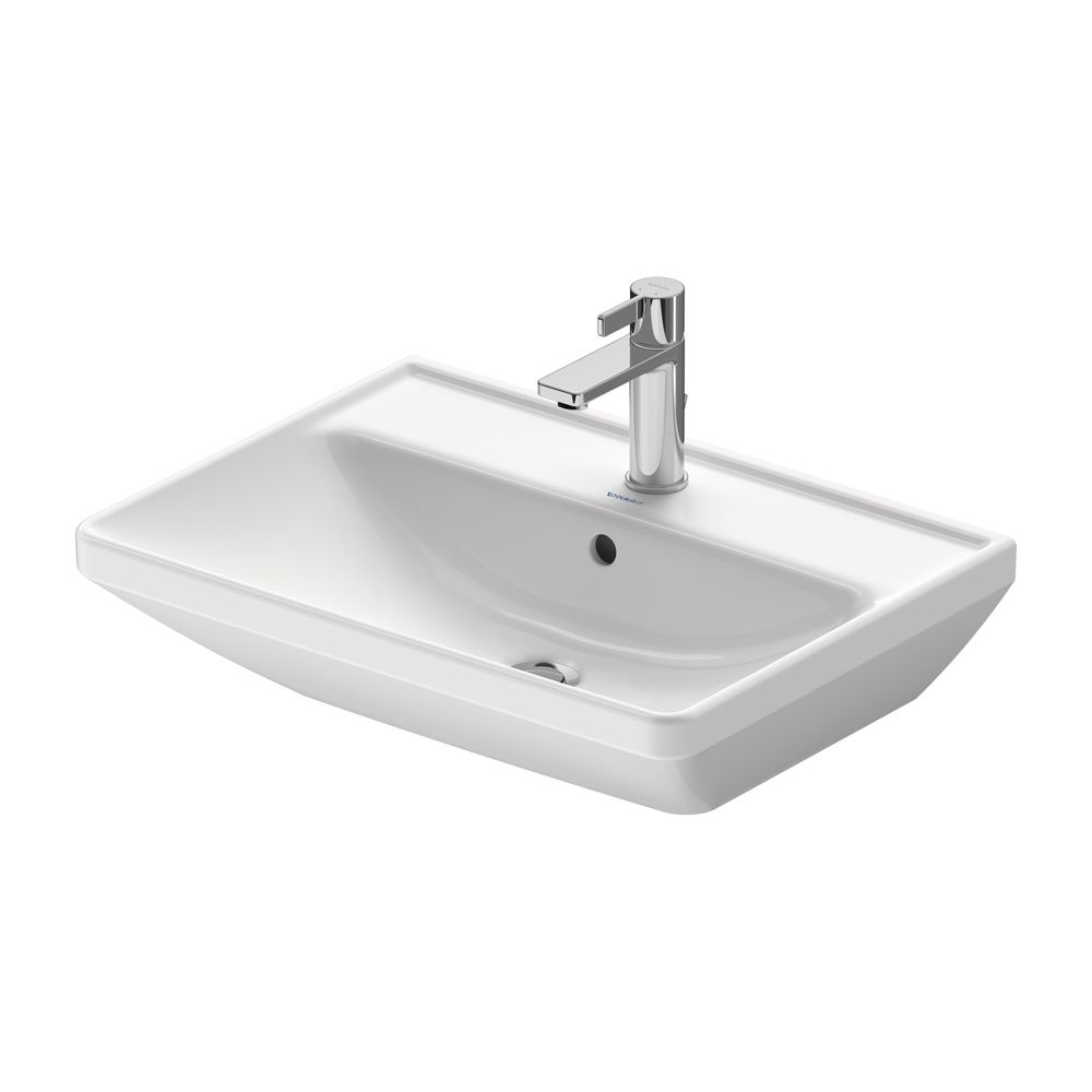 Duravit D-Neo Waschtisch 440x600x165mm wandhäng., Weiß Hochglanz, Rechteckig, 1 Was... DURAVIT-2366600000 4053424981918 (Abb. 6)