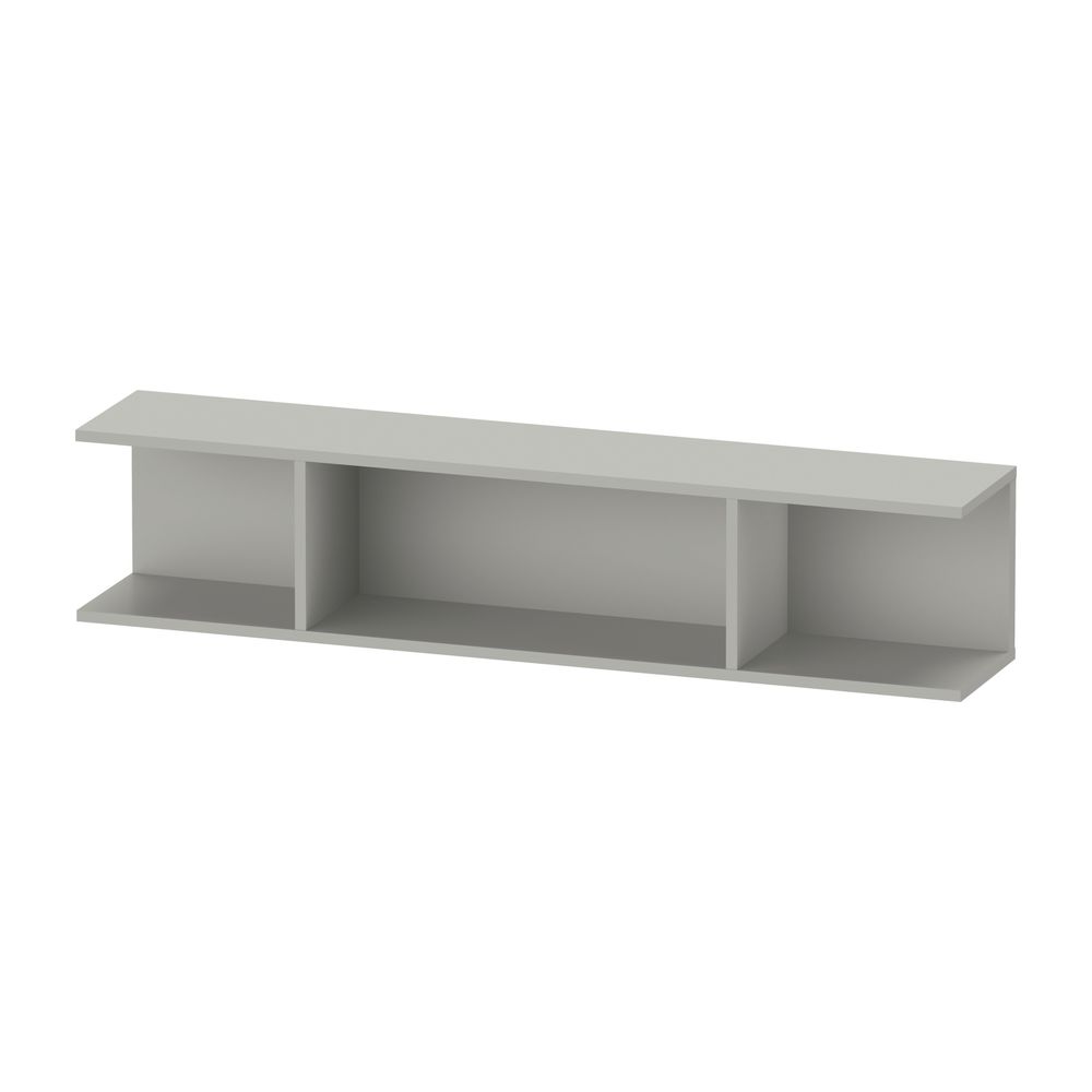 Duravit Ketho.2 Wandregal 150x800x170mm, Betongrau Matt, 3 offene Fächer, wand... DURAVIT-K21208007070000 4063382811677 (Abb. 1)
