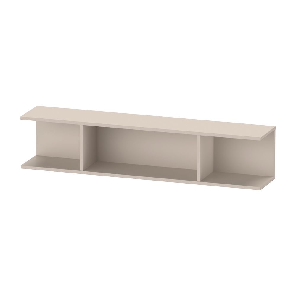 Duravit Ketho.2 Wandregal 150x800x170mm, Taupe Matt, 3 offene Fächer, wandhäng... DURAVIT-K21208091910000 4063382811769 (Abb. 4)