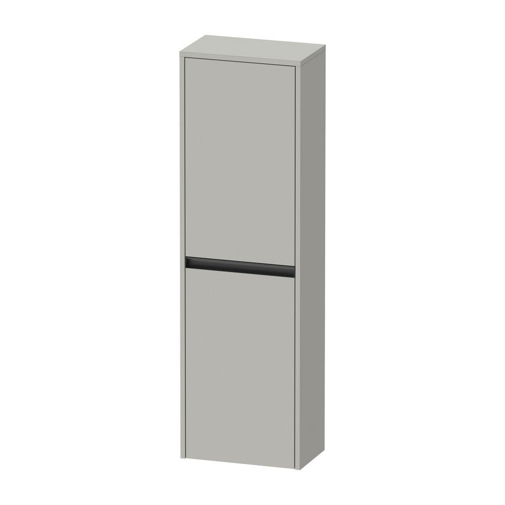 Duravit Ketho.2 Halbhochschrank Dekor 240x400x1320mm Betongrau Matt, 2 Türen l... DURAVIT-K21319L07070000 4063382810595 (Abb. 1)