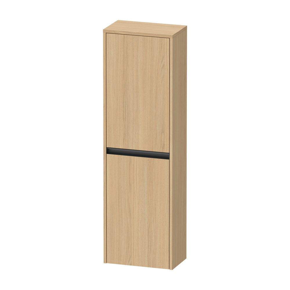 Duravit Ketho.2 Halbhochschrank Dekor 240x400x1320mm Natur Eiche Matt, 2 Türen... DURAVIT-K21319L30300000 4063382817167 (Abb. 1)