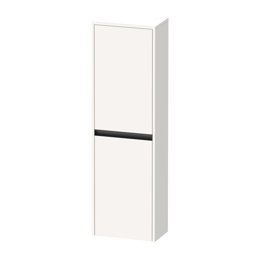 Duravit Ketho.2 Halbhochschrank Dekor 240x400x1320mm Weiß SM, 2 Türen R, 2 Gla... DURAVIT-K21319R84840000 4063382817891 (Abb. 2)
