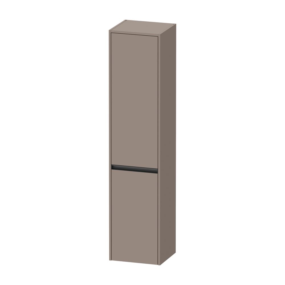 Duravit Ketho.2 Hochschrank Dekor 360x400x1760mm Basalt Matt, 2 Türen L, Griff... DURAVIT-K21329L43430000 4063382817754 (Abb. 5)