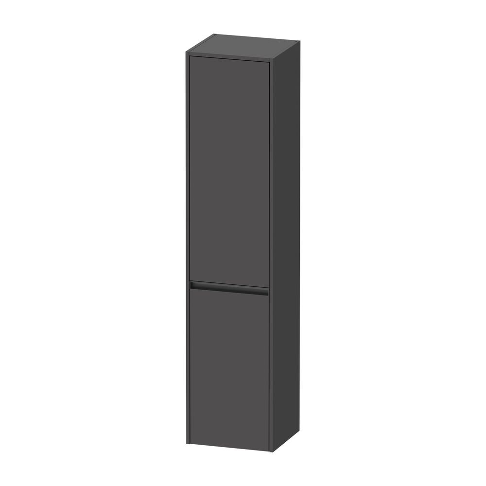 Duravit Ketho.2 Hochschrank Dekor 360x400x1760mm Graphit Matt, 2 Türen R, Grif... DURAVIT-K21329R49490000 4063382811301 (Abb. 2)