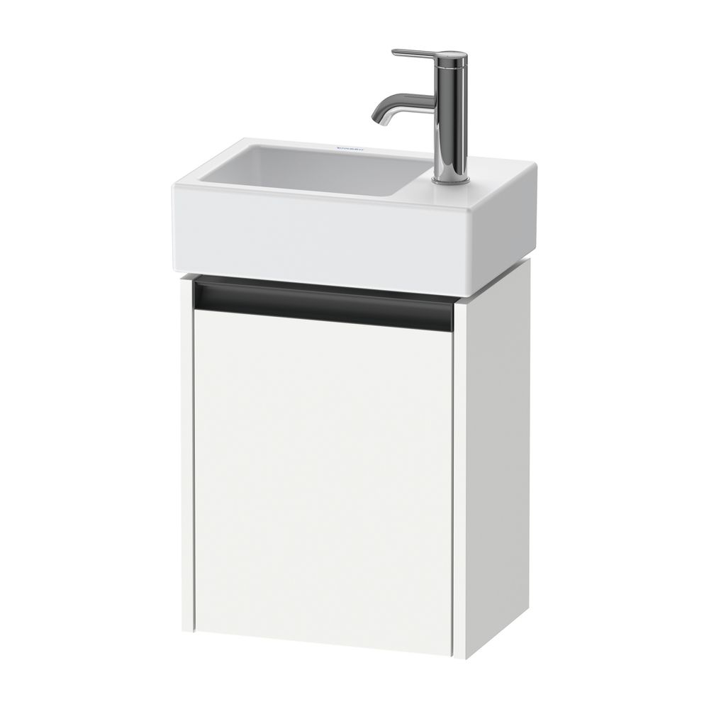Duravit Ketho.2 Waschtischunterbau wandh. 238x364x440mm, L, Mattweiß, Griff An... DURAVIT-K25071L18180000 4063382822062 (Abb. 4)