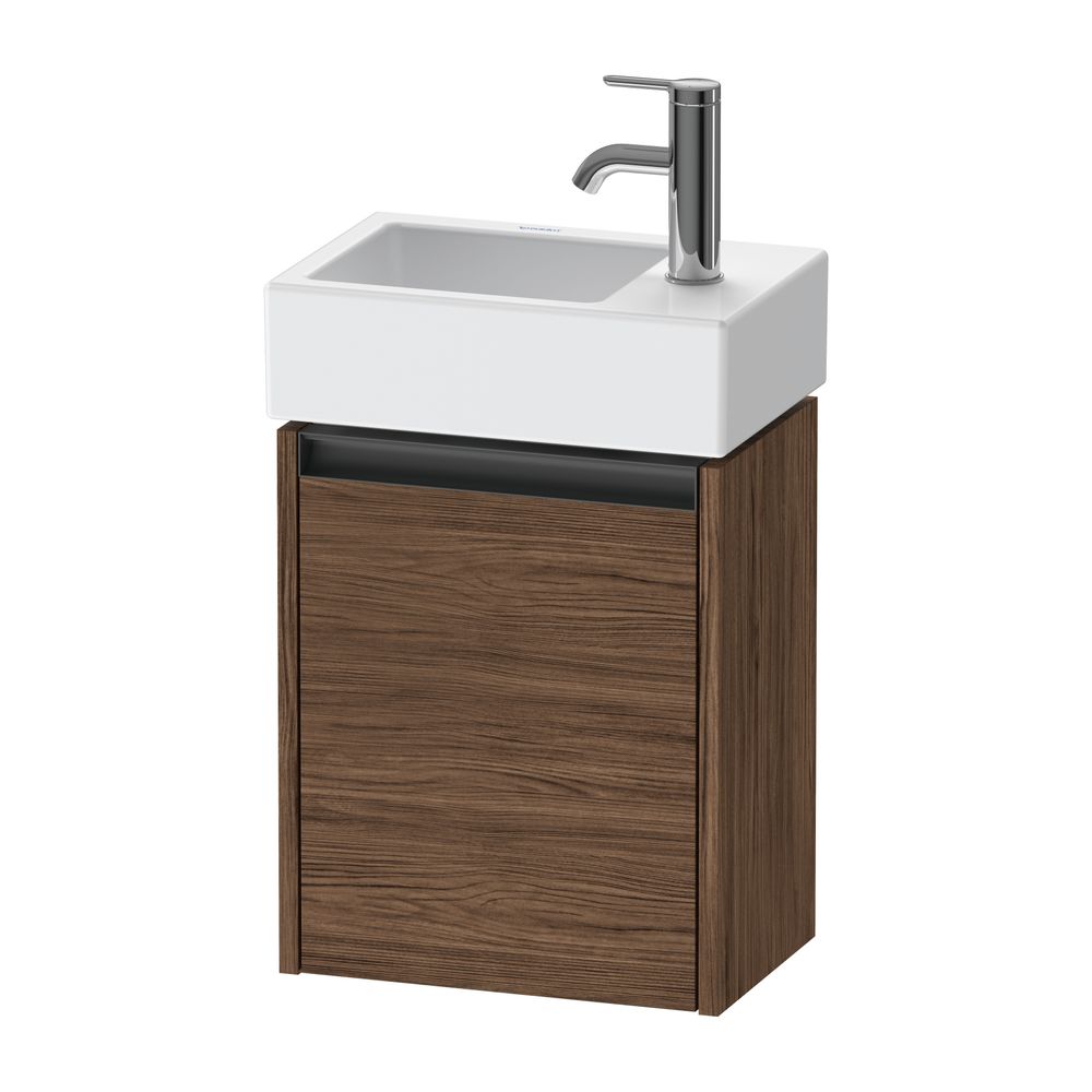 Duravit Ketho.2 Waschtischunterbau wandh. 238x364x440mm, R, Nusb.dunkel Matt, ... DURAVIT-K25071R21210000 4063382822215 (Abb. 1)