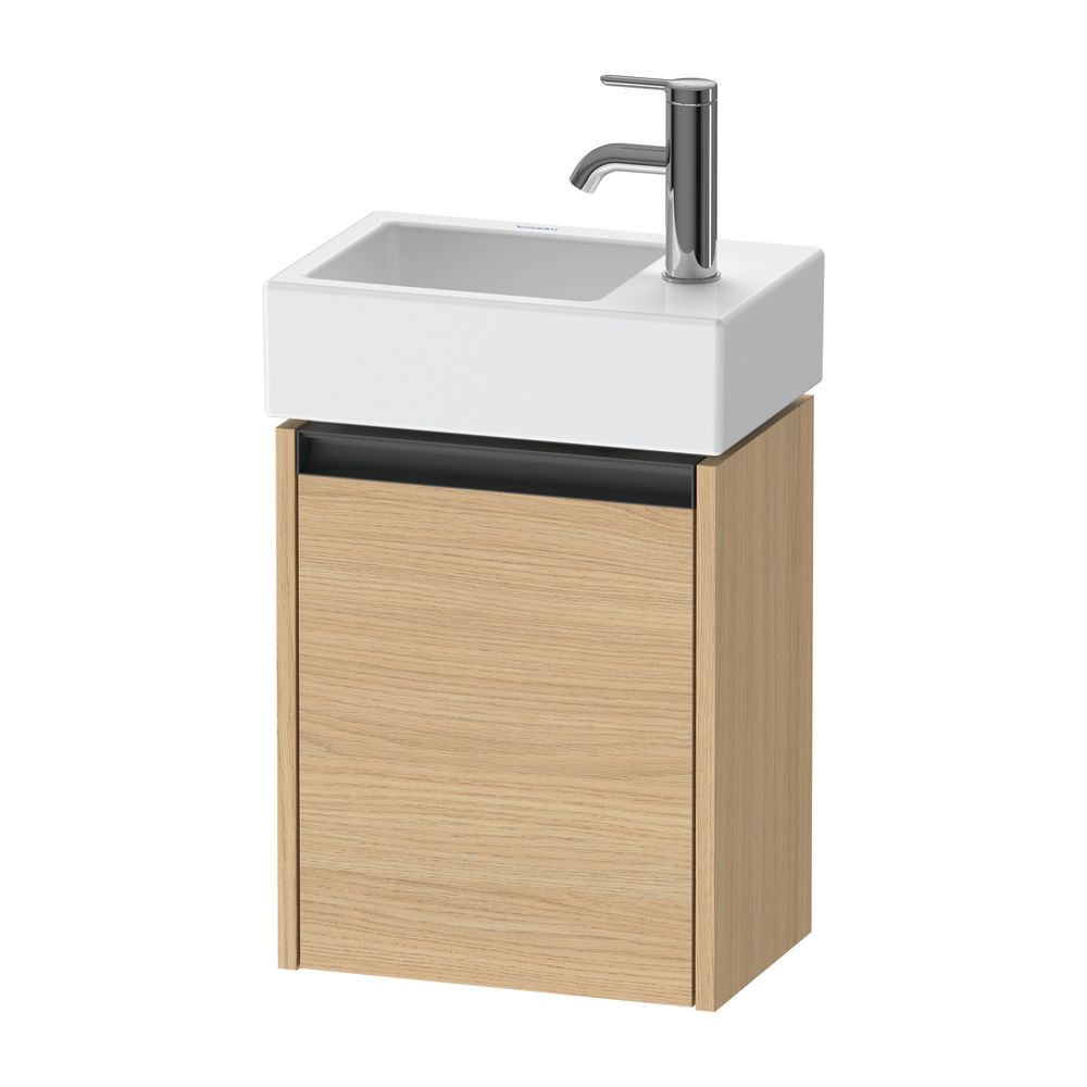 Duravit Ketho.2 Waschtischunterbau wandh. 238x364x440mm, R, Natur Eiche Matt, ... DURAVIT-K25071R30300000 4063382822222 (Abb. 2)