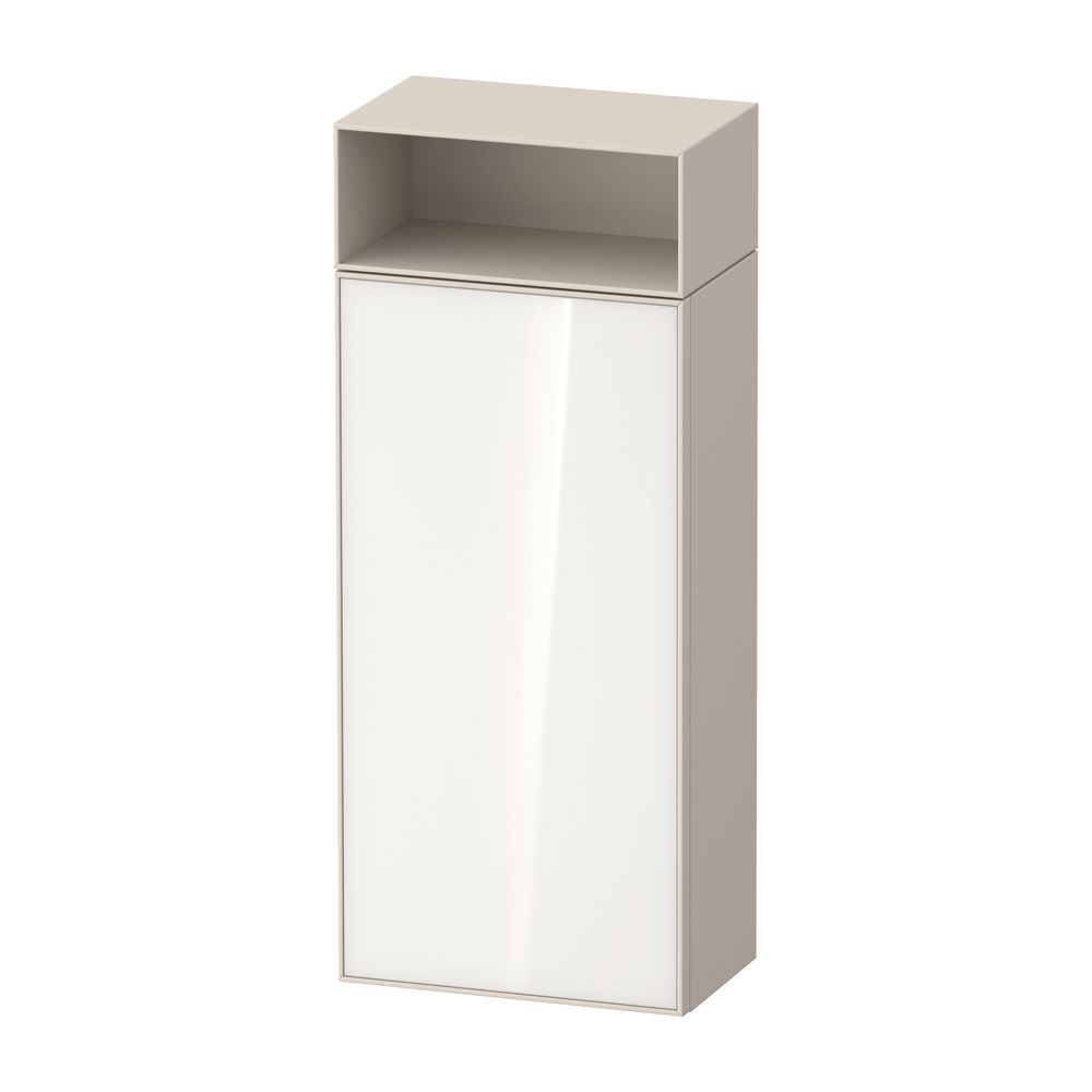 Duravit Zencha Halbhochschrank Dekor 240x400x961mm Weiß/Taupe SM, 1 Tür R, 2 H... DURAVIT-ZE1351R64830000 4063382807915 (Abb. 1)