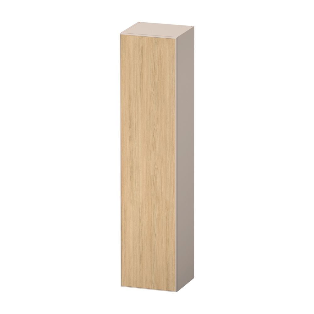 Duravit Zencha Hochschrank Dekor 360x400x1760mm Natur Eiche Matt/Taupe SM, 1 T... DURAVIT-ZE1352L30830000 4063382830586 (Abb. 1)
