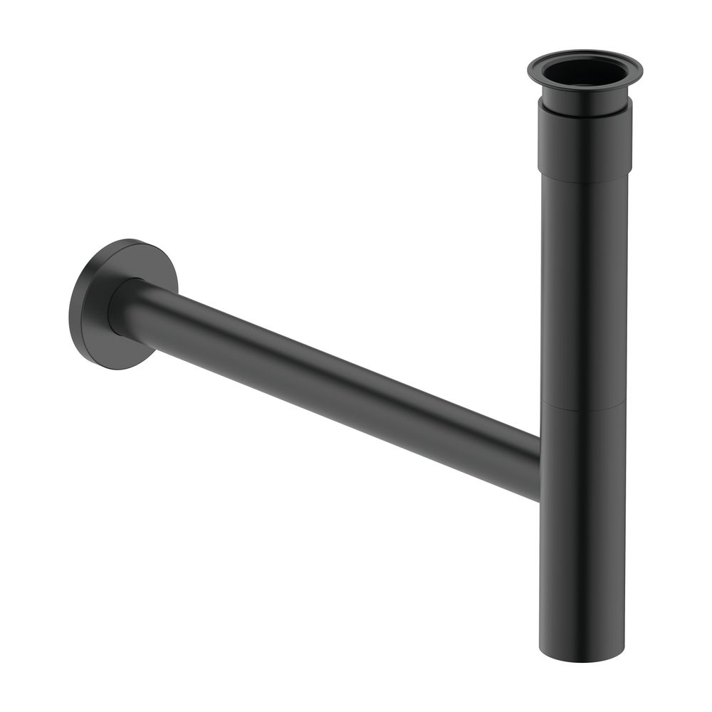 Duravit Universal Designsiphon Mattschwarz, Messing, waagerecht, geeignet für Wasch... DURAVIT-0050364600 4053424825304 (Abb. 4)