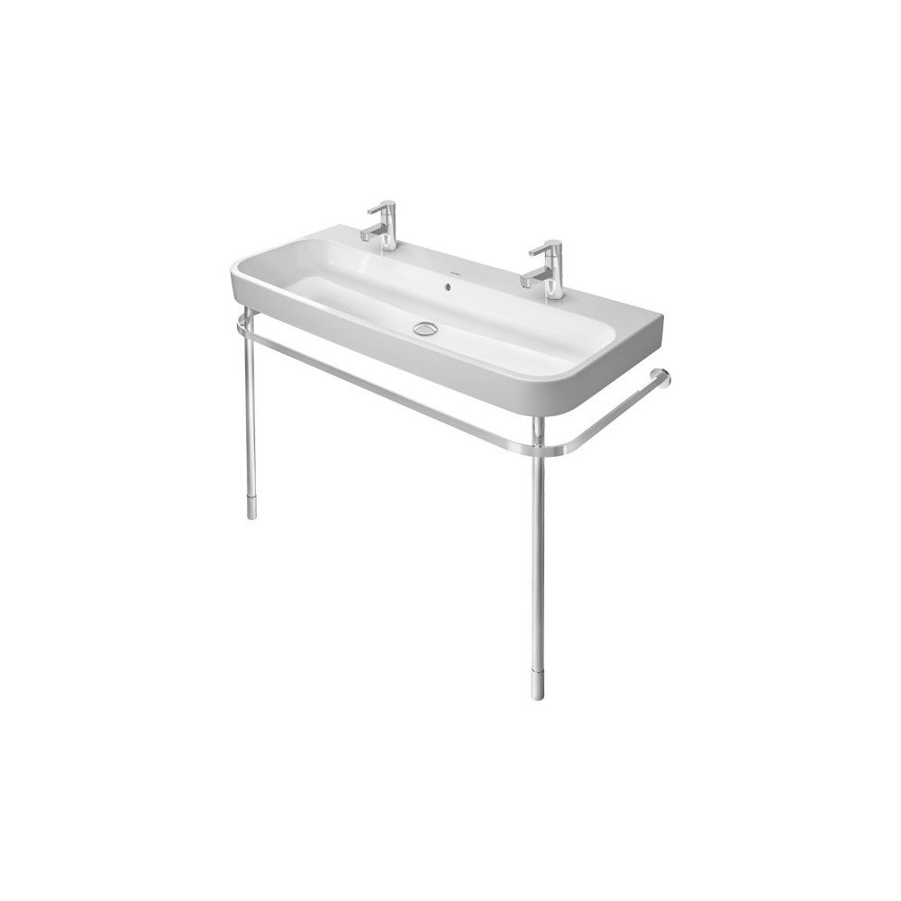 Duravit Happy D.2 Metallkonsole 491x1173x750-800mm variabel, Chrom poliert, bodenst... DURAVIT-0030791000 4021534954702 (Abb. 1)