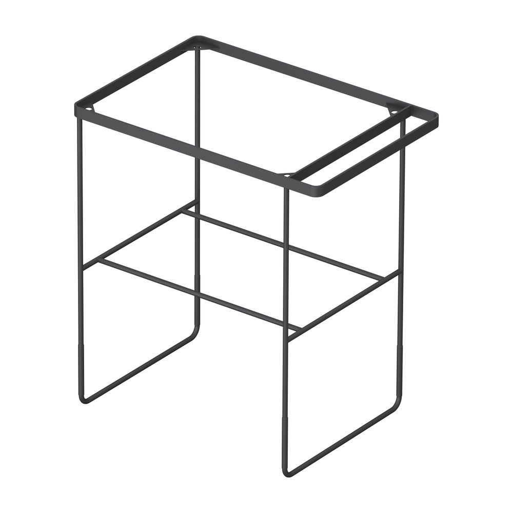 Duravit DuraSquare Metallkonsole 451x665x740-790mm variabel, Mattschwarz, bodensteh... DURAVIT-0031014600 4053424418216 (Abb. 8)