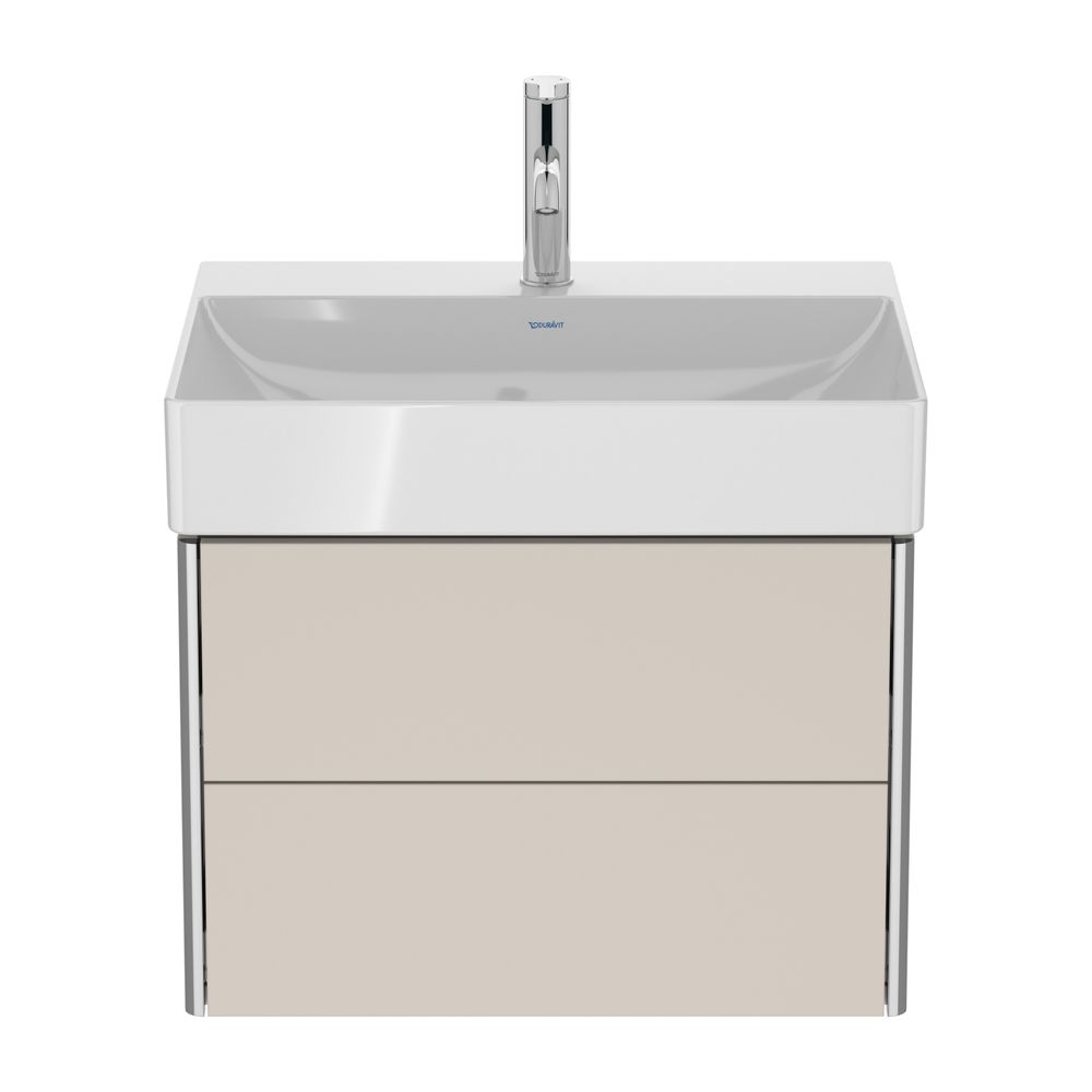 Duravit XSquare Waschtischunterbau wandhäng. 460x584x397mm Taupe Matt, Grifflos, 2... DURAVIT-XS416109191 4053424523705 (Abb. 2)