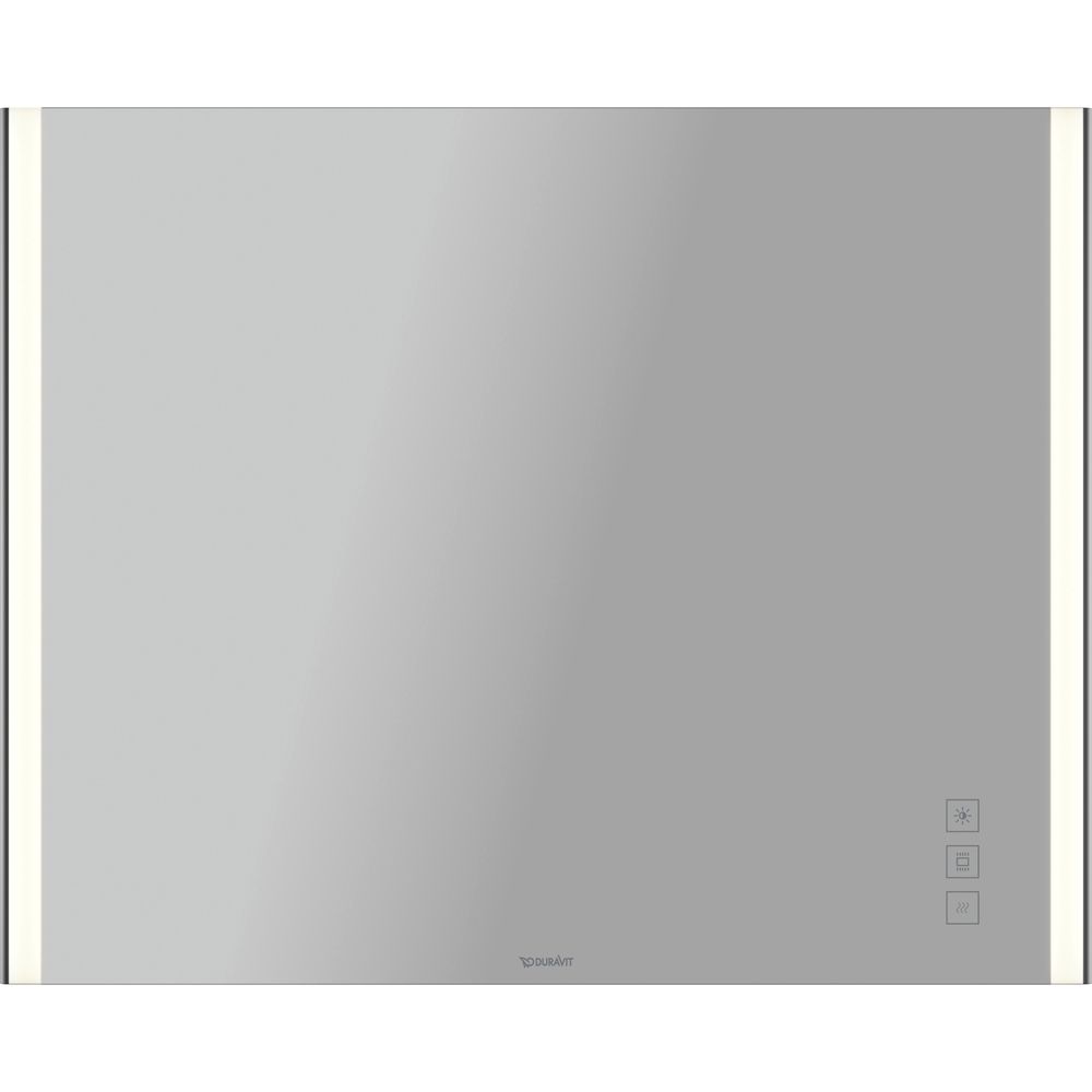 Duravit XSquare Spiegel Wandmontage 33x1000x800mm, Chrom Hochglanz, LED, 58W, ... DURAVIT-XS7013000000000 4063382615282 (Abb. 4)