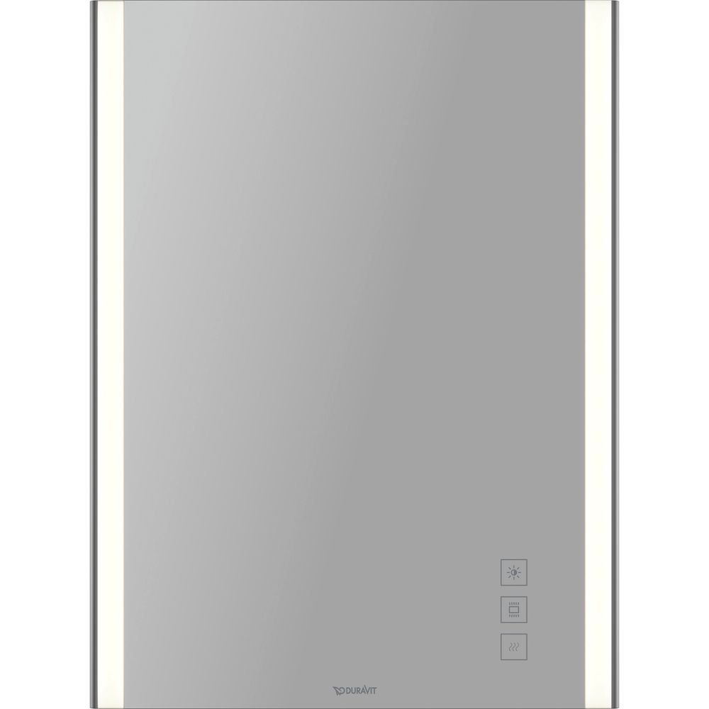 Duravit XSquare Spiegel Wandmontage 33x600x800mm, Chrom Hochglanz, LED, 43W, B... DURAVIT-XS7011000000000 4063382615220 (Abb. 3)