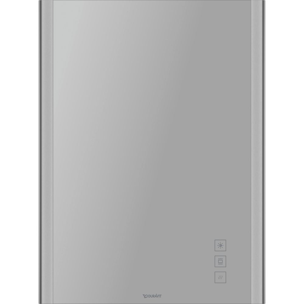 Duravit XSquare Spiegel Wandmontage 33x600x800mm, Chrom Hochglanz, LED, 43W, B... DURAVIT-XS7011000000000 4063382615220 (Abb. 2)