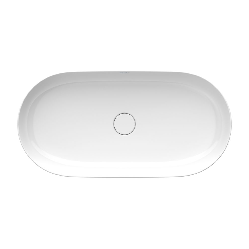 Duravit Luv Aufsatzbecken 800mm, Weiß Hochglanz, DuraCeram, Oval, ohne Überlauf un... DURAVIT-0379800000 4053424460512 (Abb. 17)