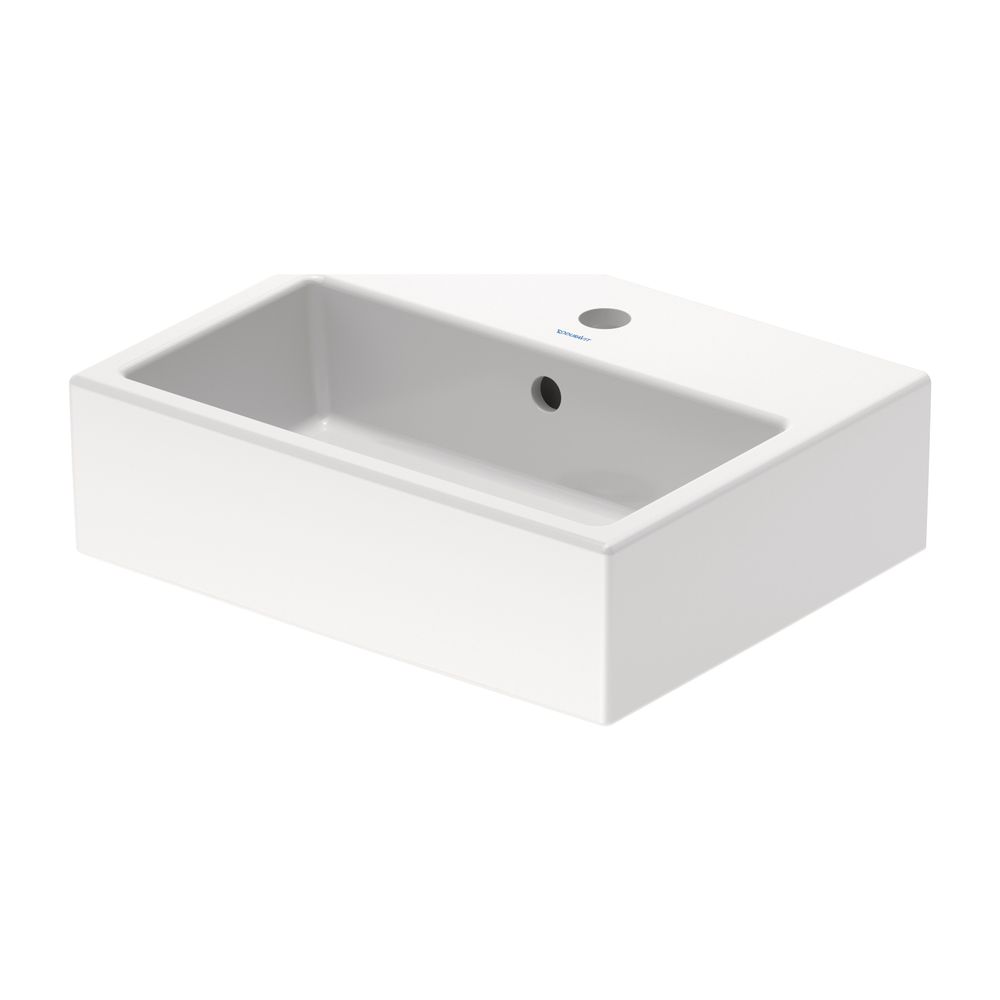 Duravit Vero Air Handwaschbecken 350x450x165mm, Weiß Hochglanz, WonderGliss, Recht... DURAVIT-07244500001 4053424139302 (Abb. 4)