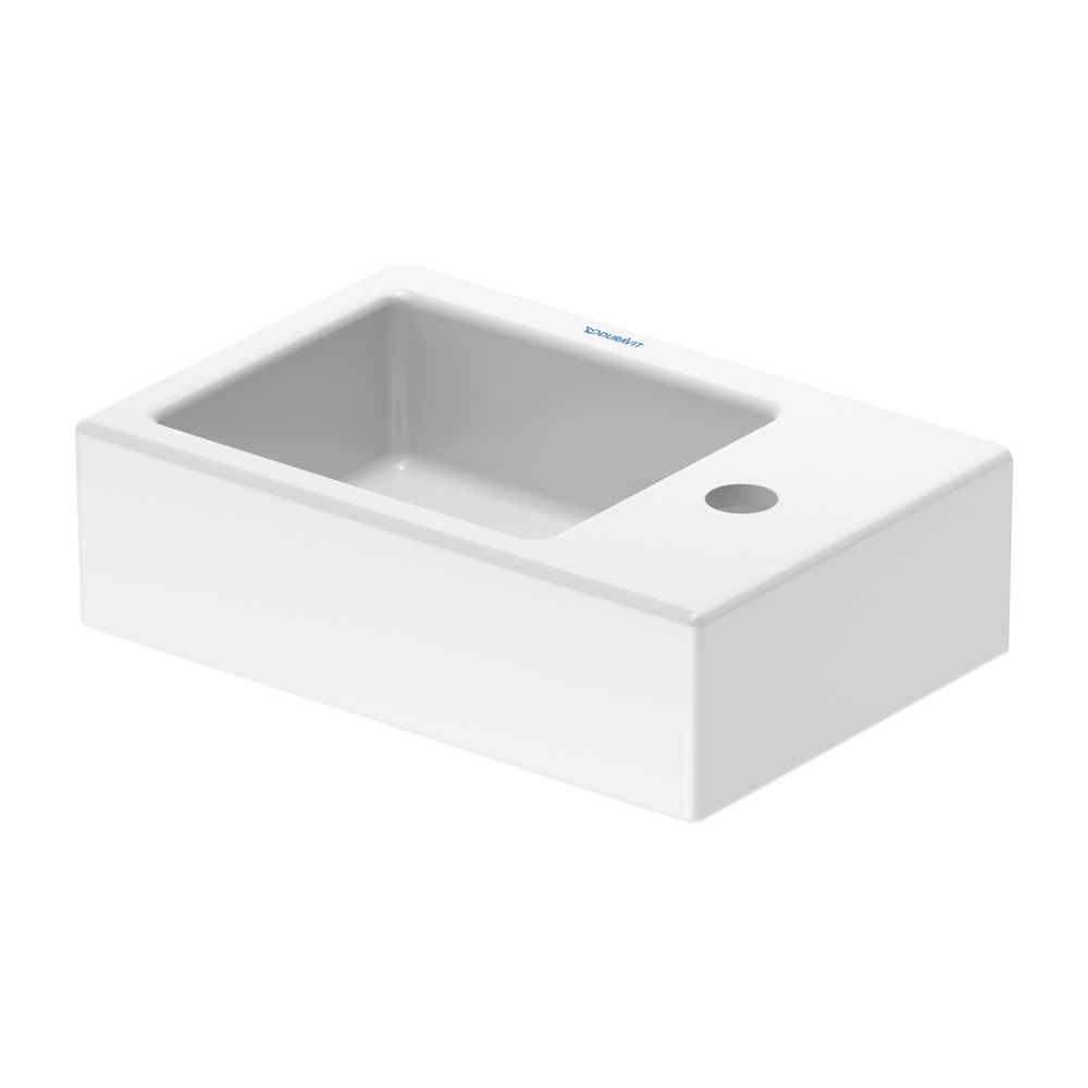 Duravit Vero Air Handwaschbecken 250x380x140mm, Weiß Hochglanz, WonderGliss, Recht... DURAVIT-07243800001 4053424509334 (Abb. 8)