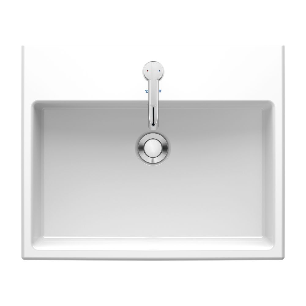 Duravit Vero Air Einbauwaschtisch 455x550x165mm, Weiß Hochglanz, WonderGliss, mit ... DURAVIT-03835500001 4053424184517 (Abb. 5)