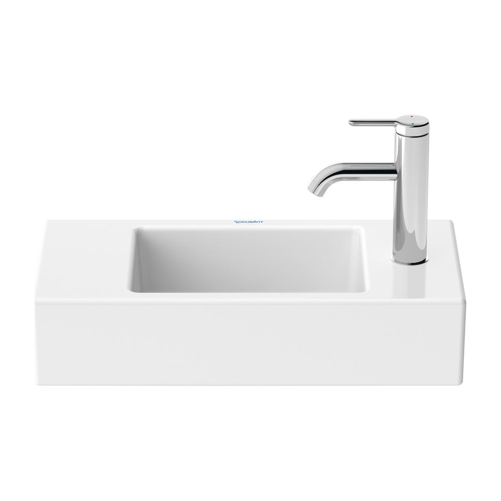 Duravit Vero Air Handwaschbecken 250x500x140mm Weiß HG, WonderGliss, Rechteckig, 1... DURAVIT-07245000081 4053424180526 (Abb. 2)