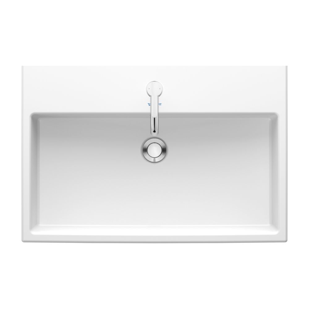 Duravit Vero Air Waschtisch 470x700x165mm wh Weiß Hochglanz, Rechteckig, WonderGli... DURAVIT-23507000411 4053424180366 (Abb. 3)