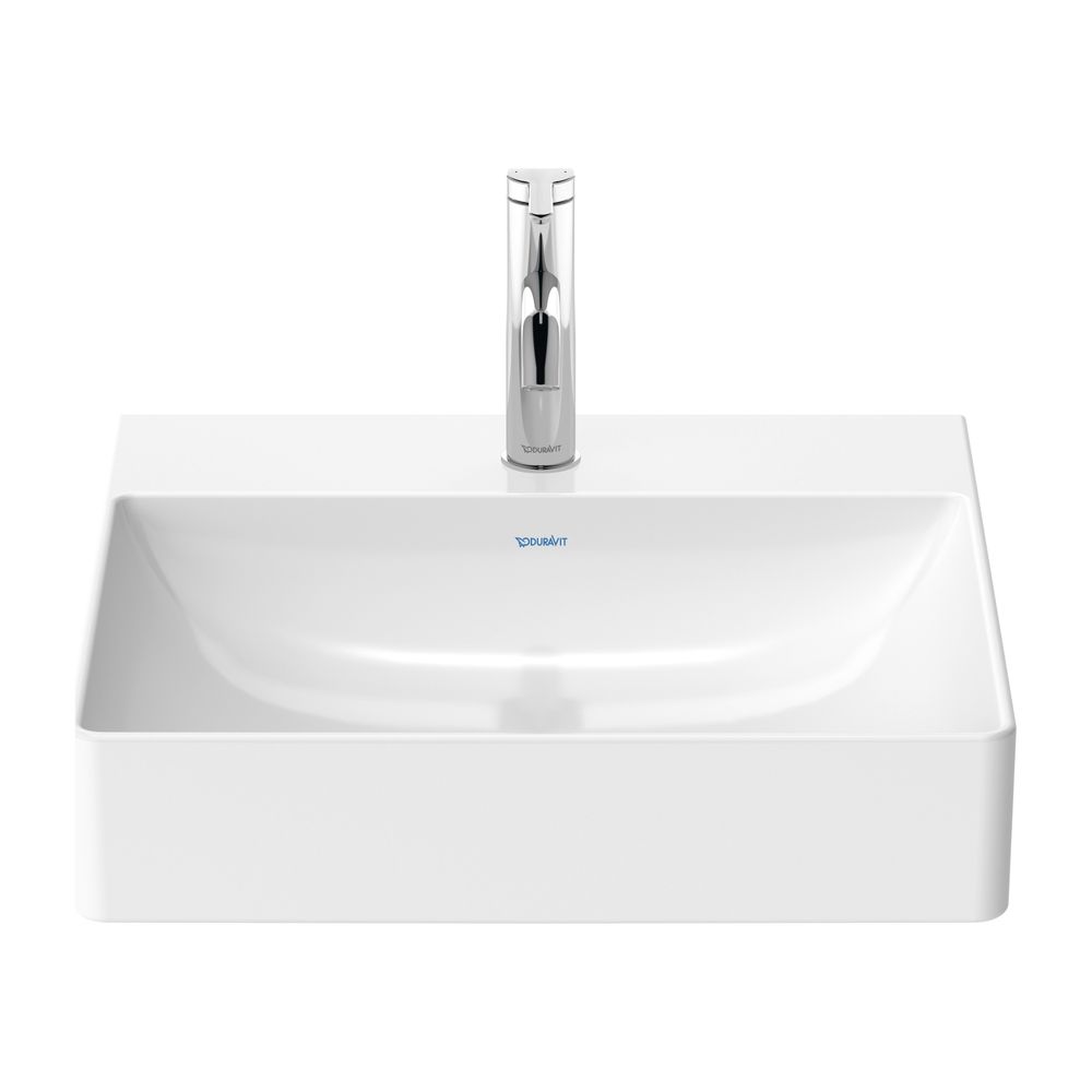 Duravit DuraSquare Waschtisch 470x500x145mm, DuraCeram, Weiß Hochglanz, Rechteckig,... DURAVIT-2353500071 4053424611914 (Abb. 7)