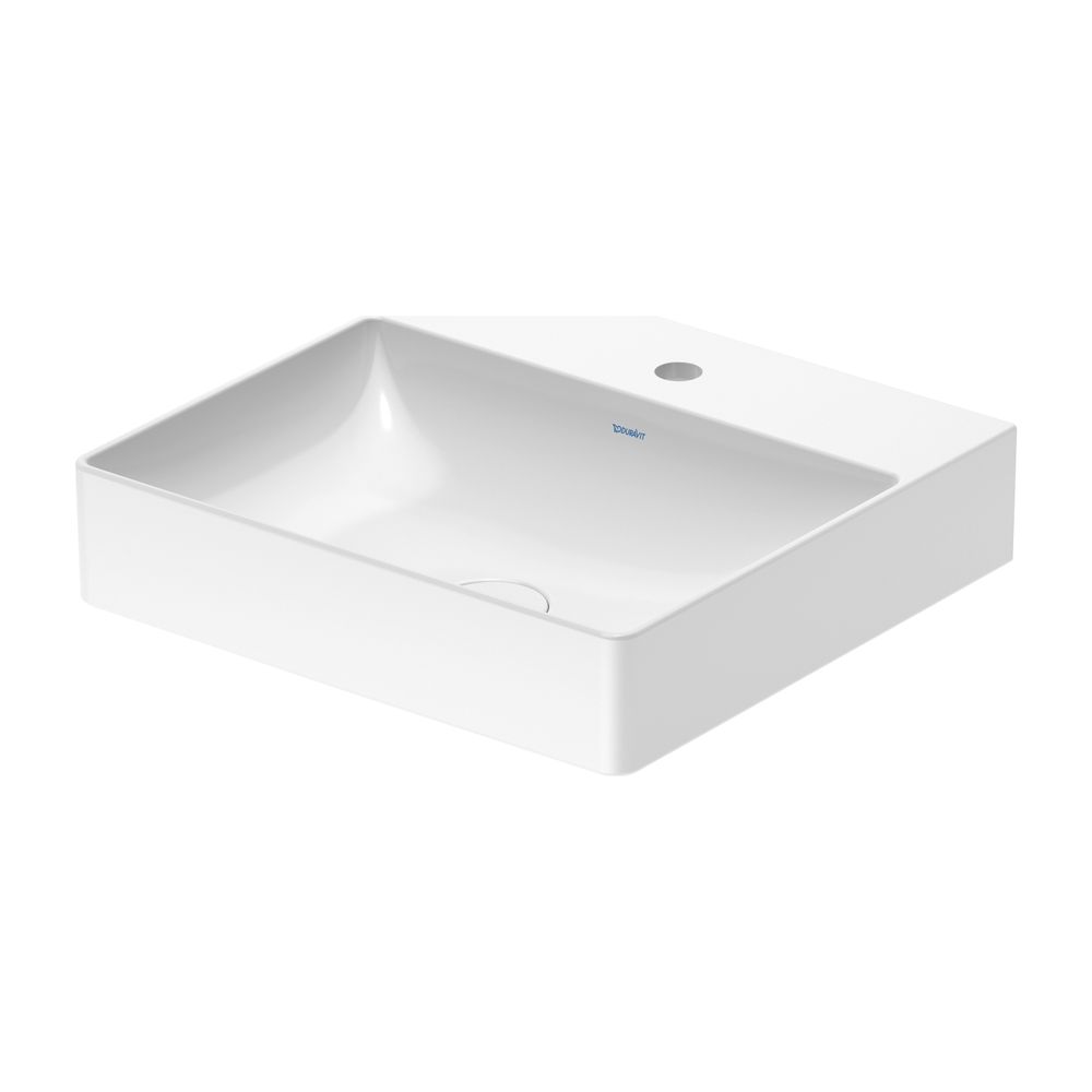Duravit DuraSquare Waschtisch 470x500x145mm, DuraCeram, Weiß Hochglanz, Rechteckig... DURAVIT-2353500041 4053424611853 (Abb. 16)