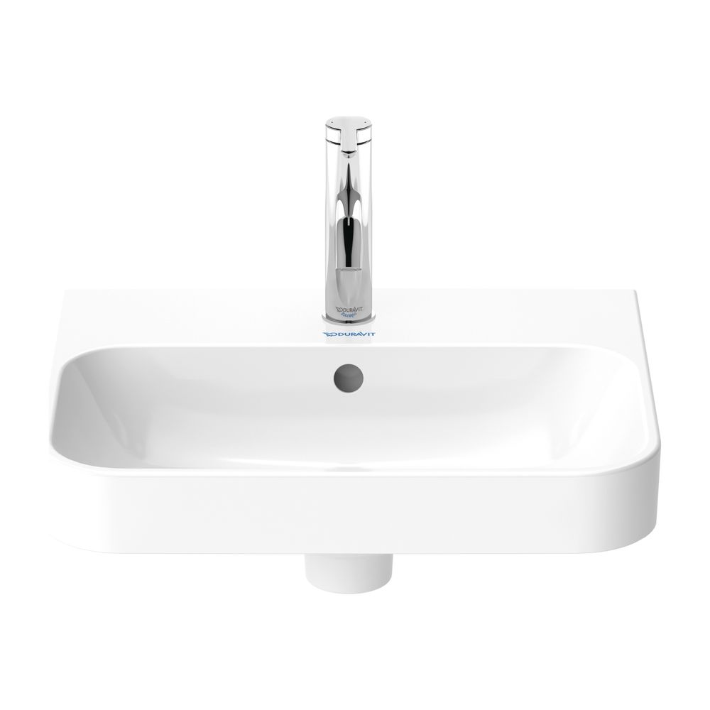 Duravit Happy D.2 Plus Aufsatzbecken 500mm, Weiß Hochglanz, WonderGliss, rechteck... DURAVIT-23605000001 4053424896830 (Abb. 10)
