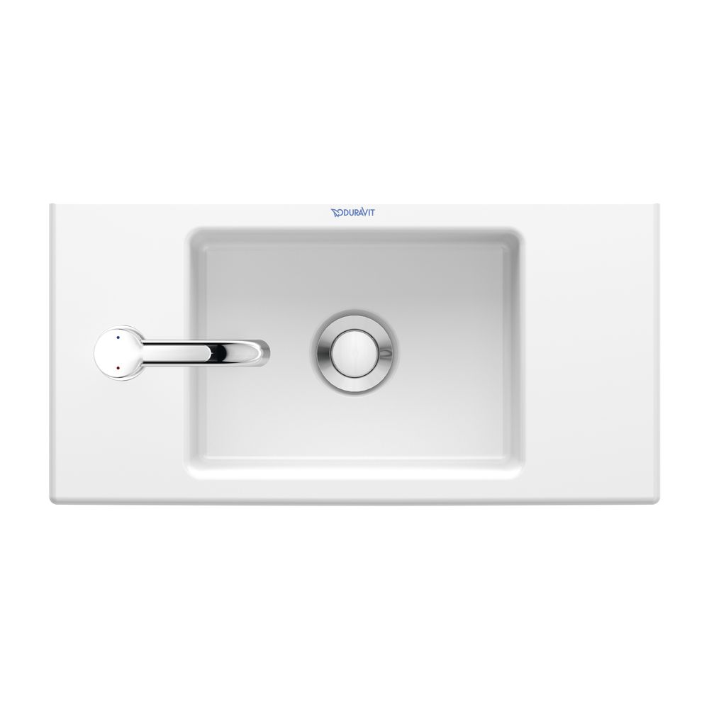 Duravit Vero Air Handwaschbecken 250x500x140mm, Weiß Hochglanz, Rechteckig, 1 Wasch... DURAVIT-0724500009 4053424180533 (Abb. 3)