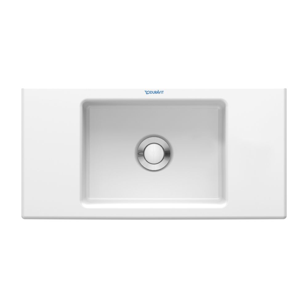 Duravit Vero Air Handwaschbecken 250x500x140mm, Weiß Hochglanz, WonderGliss, Recht... DURAVIT-07245000001 4053424180502 (Abb. 3)
