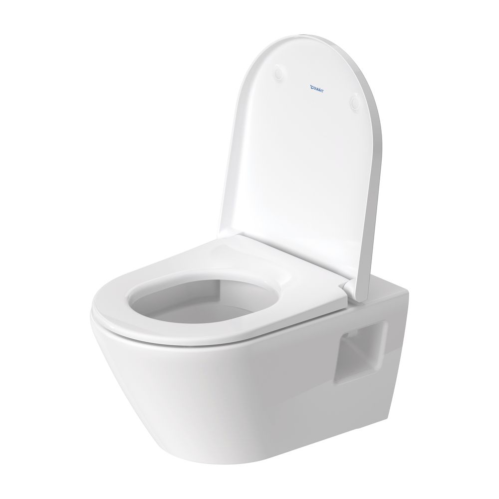 Duravit D-Neo WC-Set wandhäng. Weiß Hochglanz, 4,5l, Tiefspüler, rimless, waagerec... DURAVIT-45780900A1 4063382129178 (Abb. 12)