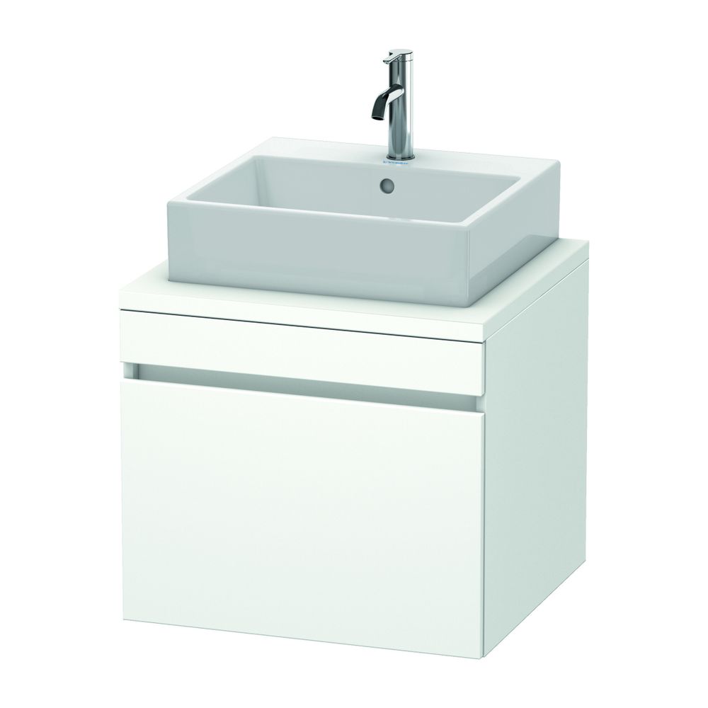 Duravit DuraStyle Konsolenwaschtischunterbau wandh. 548x600x512mm ohne KSP Mattwei... DURAVIT-DS531001818 4053424358406 (Abb. 1)