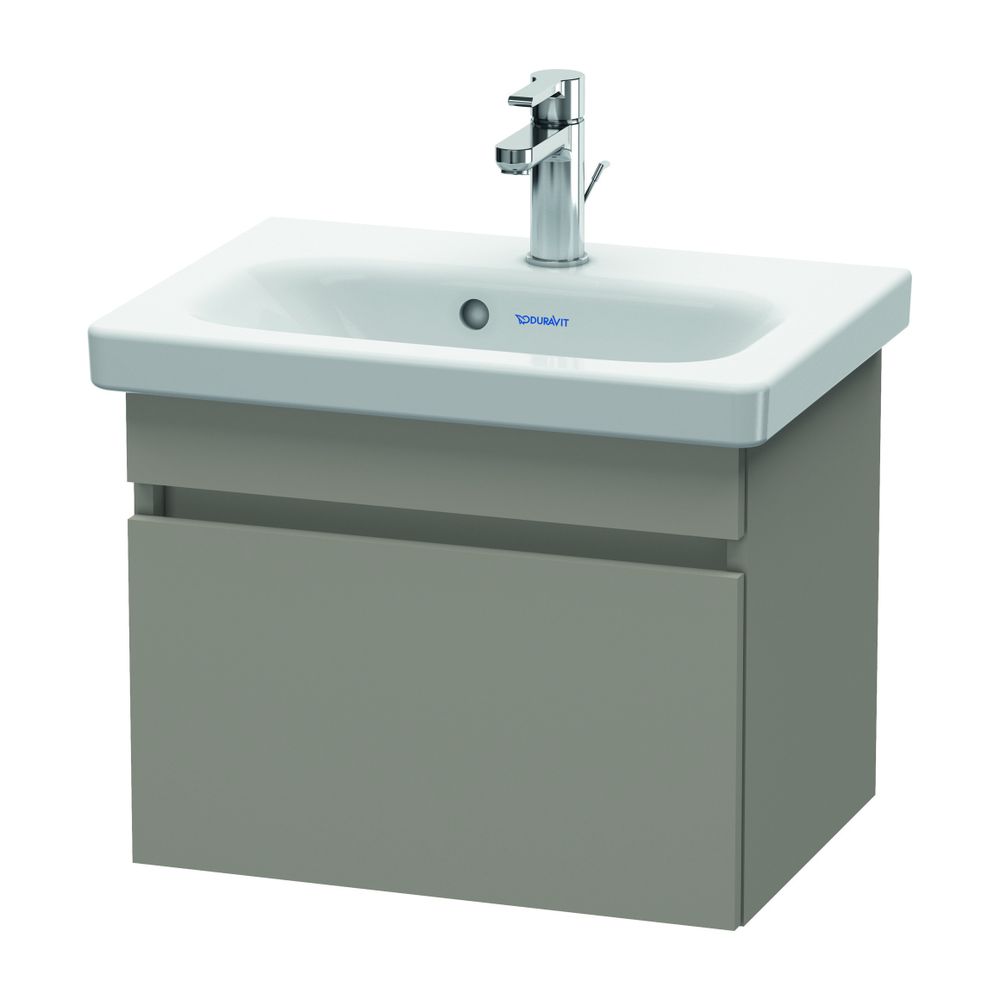 Duravit DuraStyle Waschtischunterbau wandh. 368x500x398mm, Compact Basalt Matt, Gr... DURAVIT-DS630304343 4053424680880 (Abb. 1)