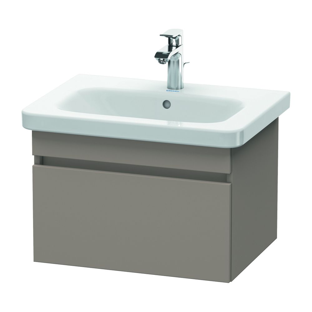 Duravit DuraStyle Waschtischunterbau wandhäng. 448x580x398mm, Basalt Matt, Grifflo... DURAVIT-DS638004343 4021534916274 (Abb. 2)