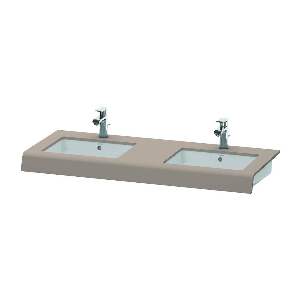 Duravit DuraStyle Konsole variabel 550x800-2000x100mm, wandhäng., Basalt Matt, ohn... DURAVIT-DS829C04343 4021534952012 (Abb. 1)