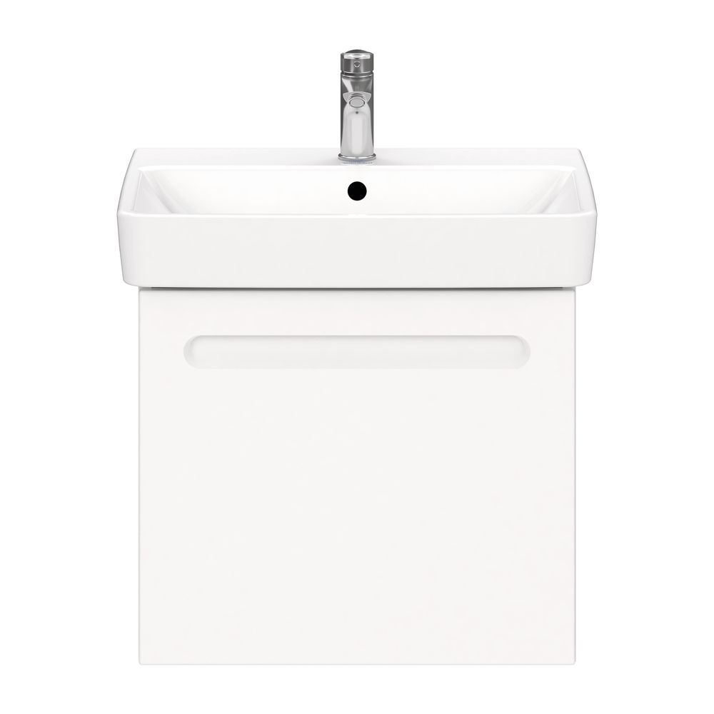 Duravit No.1 Waschtischunterbau wandhängend 426x540x478mm Mattweiß, Folie/Korp... DURAVIT-N14281018180000 4063382218681 (Abb. 7)