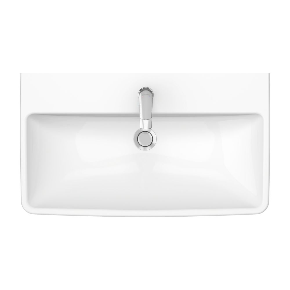 Duravit No.1 Waschtisch 460x800x173mm, Weiß Hochglanz, Rechteckig, 1 Waschplatz/H... DURAVIT-23758000002 4063382181473 (Abb. 21)